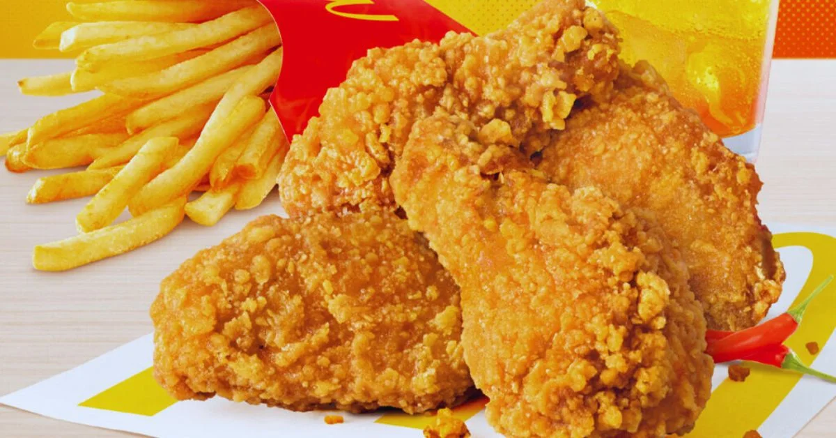 McDo 12-Pc Spicy McWings With Calories Menu In Philippines