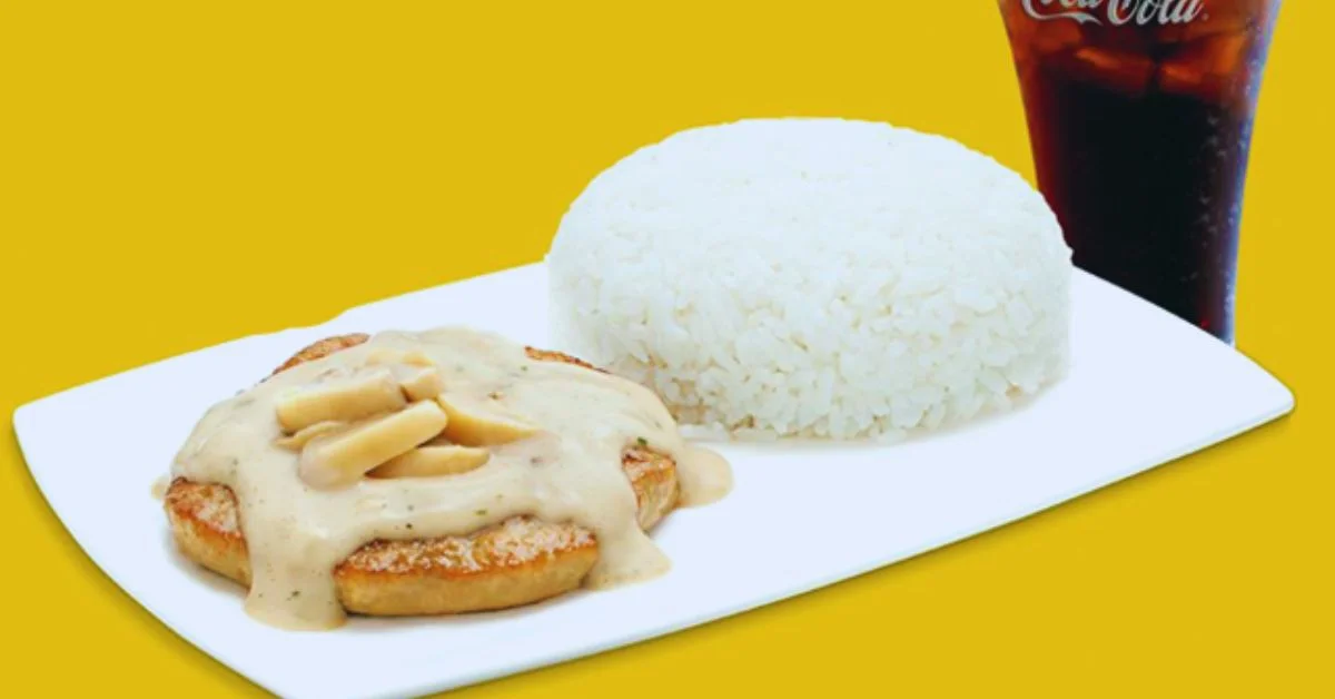 McDonald’s 1-Pc Mushroom Pepper Steak & Fries Menu In Philippines