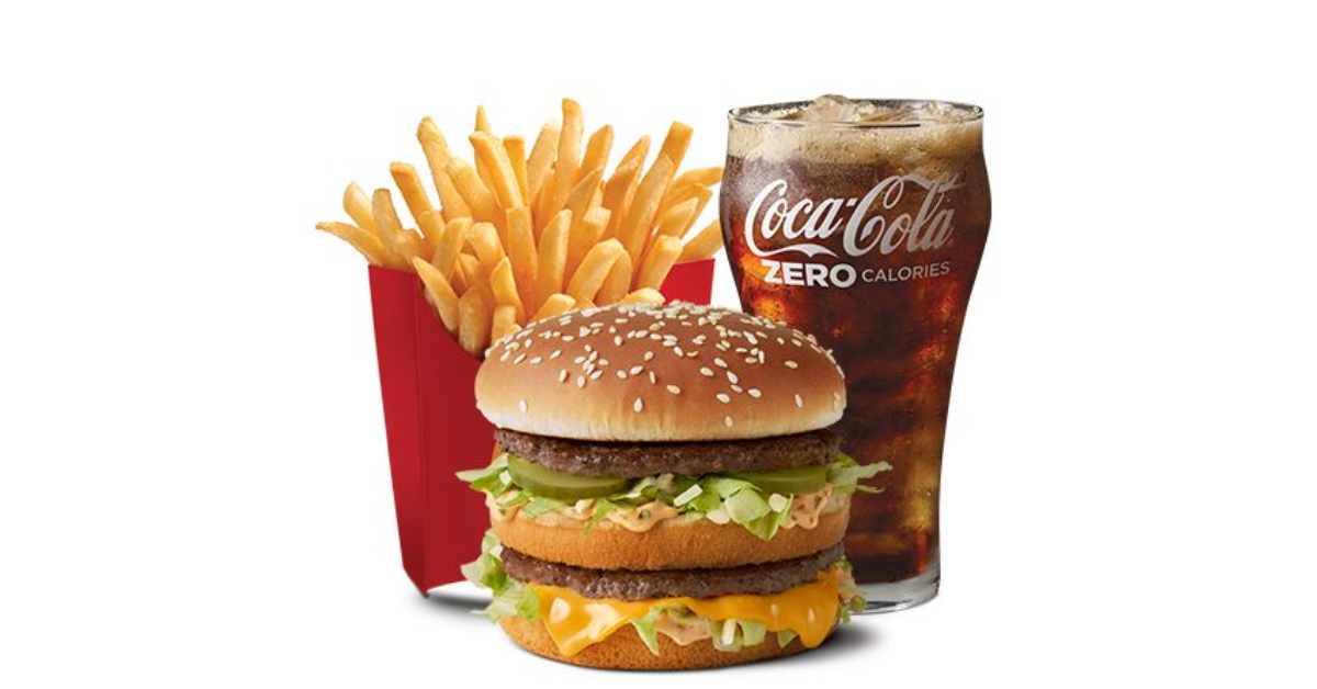 McDonald’s Big Mac Menu