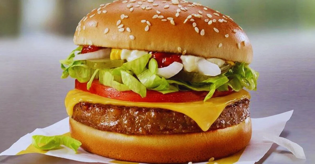 McDonald's Burger With Lettuce & Tomatoes Menu In Philippines