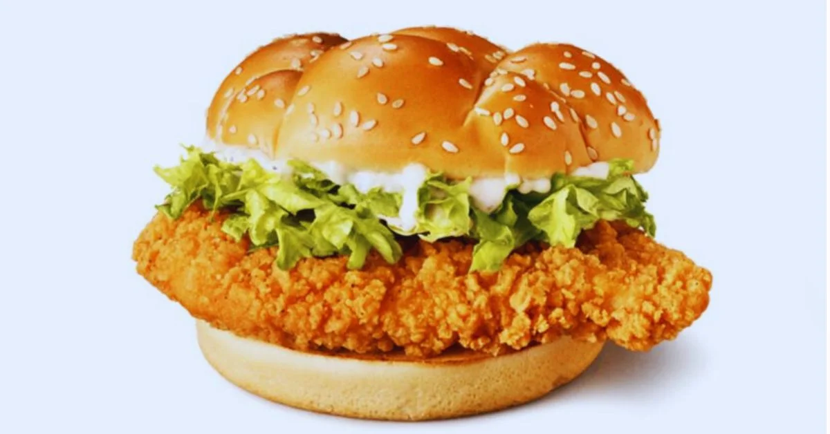 McDonald’s McCrispy Chicken Fillet With Fries Meal Menu