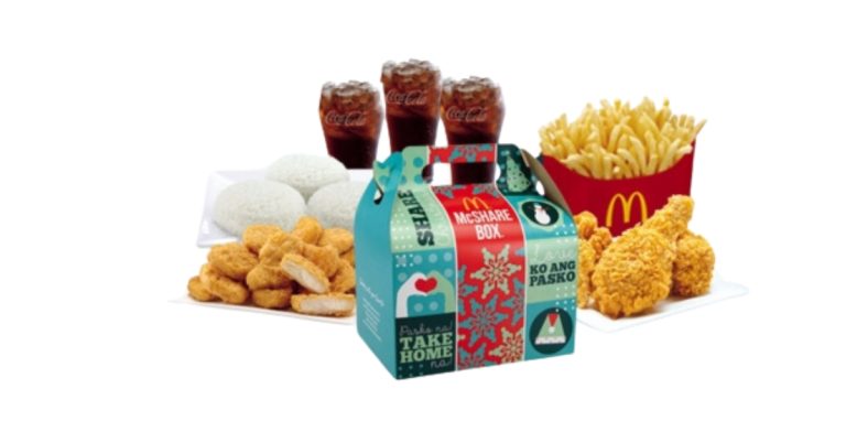 McDonald’s McShare Bundle for 4 Menu